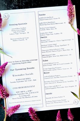 Menu photo 6 Street Social Petaluma, CA Menu photo 6 Street Social Petaluma, CA