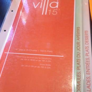 Villa 15 - Pizza Near Me - Paris, 75 Villa 15 - Pizza Near Me - Paris, 75
