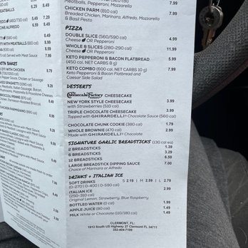 Fazoli’s - Menu - Italian Near Me - Clermont, Florida Fazoli’s - Menu - Italian Near Me - Clermont, Florida