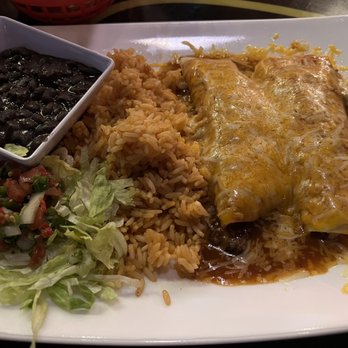 Urban Sombrero - Chicken and steak enchilada plate. - Mexican Near Me - Denver, Colorado Urban Sombrero - Chicken and steak enchilada plate. - Mexican Near Me - Denver, Colorado
