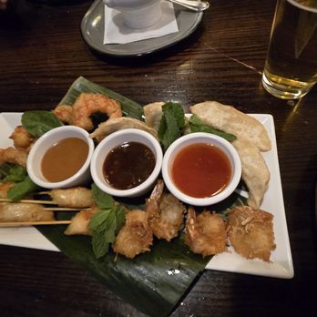 Tavern on the Square - Assorted Dumplings. This is more of Assorted Tempuras. Misrepresentation ! - Bars Near Me - Vail, Colorado Tavern on the Square - Assorted Dumplings. This is more of Assorted Tempuras. Misrepresentation ! - Bars Near Me - Vail, Colorado