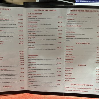 Virsa Fine Indian Cuisine - the menu - Indian Near Me - Niagara Falls, Ontario Virsa Fine Indian Cuisine - the menu - Indian Near Me - Niagara Falls, Ontario
