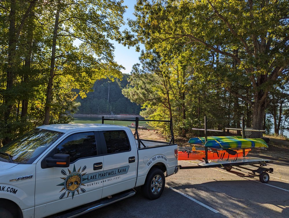 Social spots from Lake Hartwell Kayak Rental And Delivery