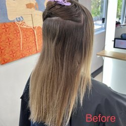Salon B - 7 months since last color and 4 months since last cut