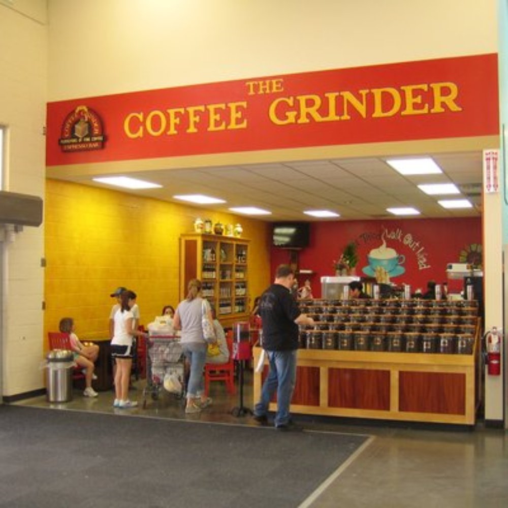 The Coffee Grinder inside the HEB. The Coffee Grinder inside the HEB.