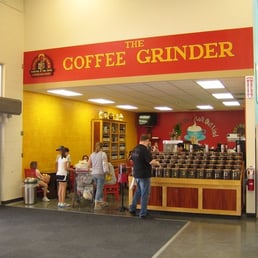 The Coffee Grinder inside the HEB.