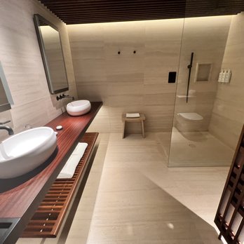 Nobu Hotel Barcelona - Modern Japanese Bathroom - Hotels Near Me - Barcelona, B Nobu Hotel Barcelona - Modern Japanese Bathroom - Hotels Near Me - Barcelona, B