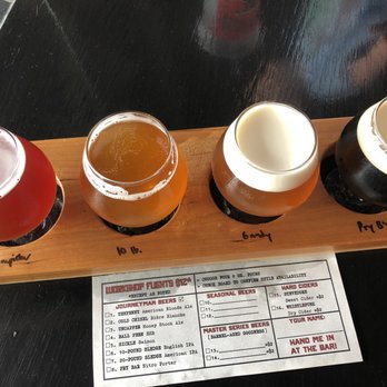 The Workshop Brewing Company - Flight - four 8 Oz. Pours of your choice - Breweries Near Me - Traverse City, Michigan