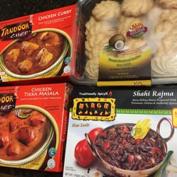 Indian Grocery - Indian meals you can heat up in your microwave and coconut shortbread cookies for dessert