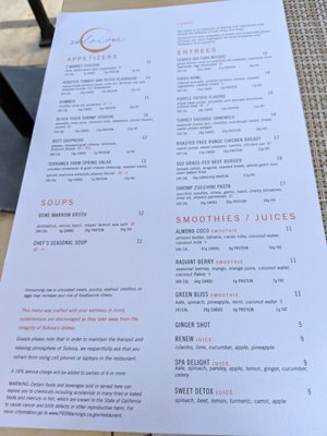 Menu photo 6 solviva Rancho Palos Verdes, CA Menu photo 6 solviva Rancho Palos Verdes, CA