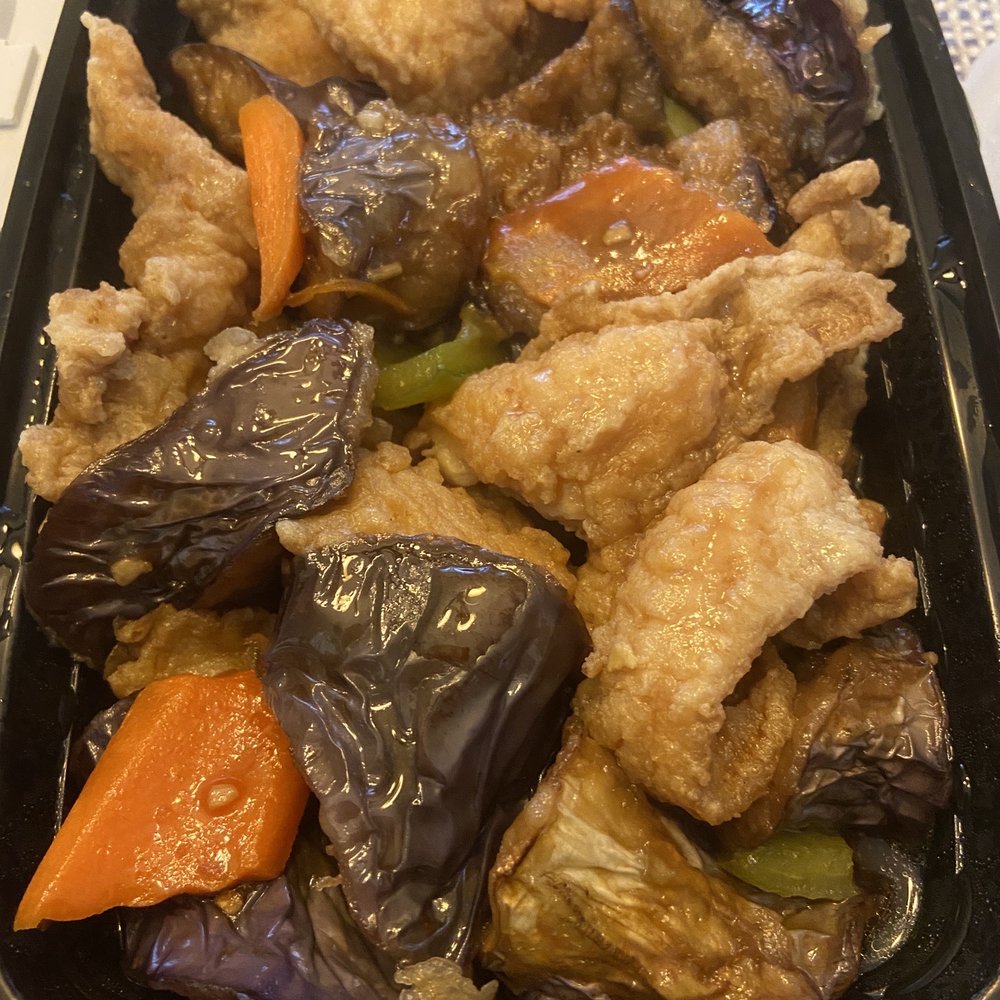 Eggplant and fish Eggplant and fish