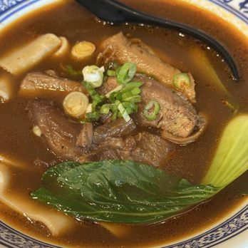 Duan's Kitchen - Braised Beef Trio Noodle Soup with Handmade noodles: 4/5 - Noodles Near Me - Fremont, California