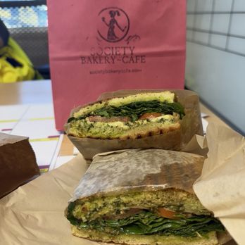 Society Bakery And Cafe - Caprese Sandwich - Custom Cakes Near Me - Sebastopol, California