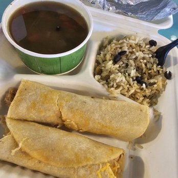 Fuzzy's Taco Shop - What they call an enchilada platter. - Tex-Mex Near Me - Lutz, Florida