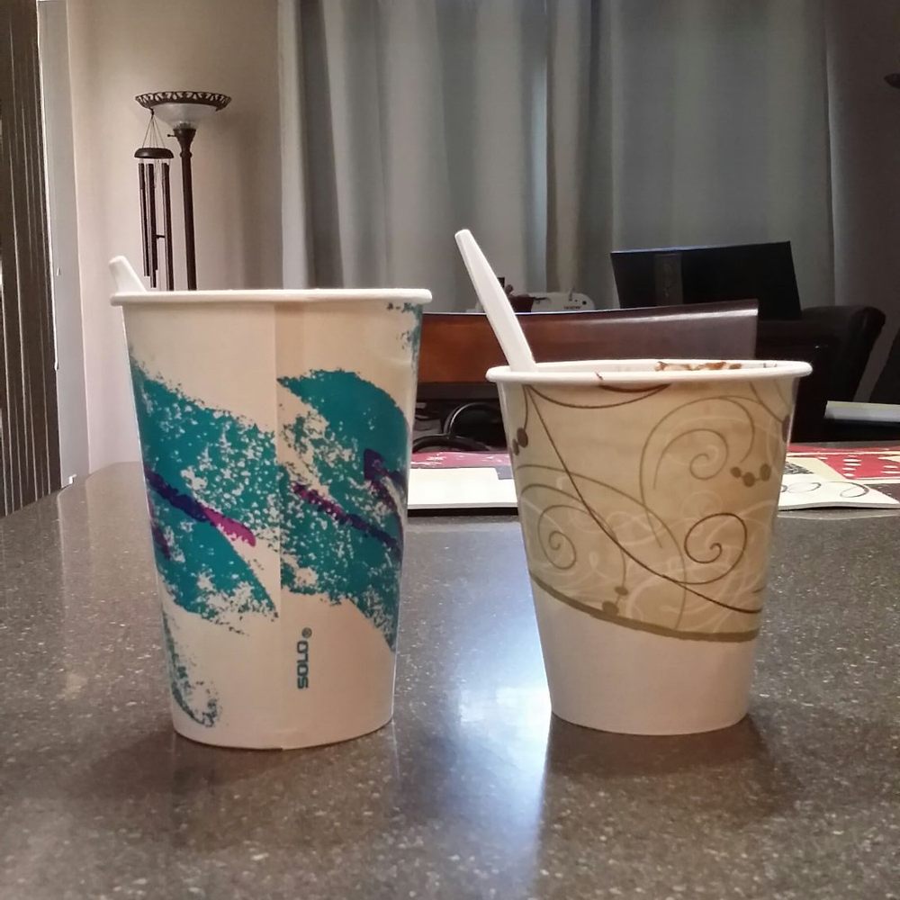 These were supposed to both be medium-sized