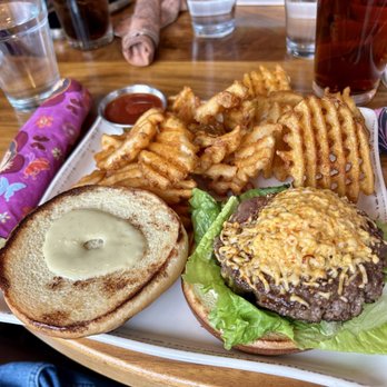 Bird & Jim - Burger and waffle fries - New American Near Me - Estes Park, Colorado