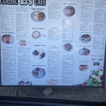 Classic BJ's Cafe - Drive thru menu - New American Near Me - Euless, Texas