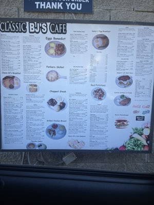 Menu photo 1 Classic BJ's Cafe Euless, TX