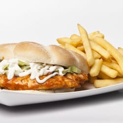 Nom Noms Grill - Grilled Chicken Burger meal (picture from their website)