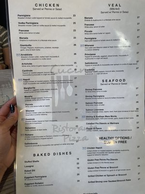 Menu photo 3 Cucina 355 Nutley, NJ