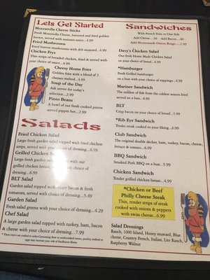 Menu photo 6 Davy Crockett Restaurant Morristown, TN