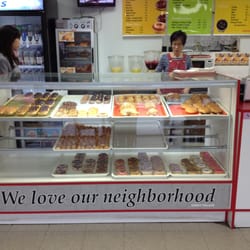 Almost sold out by 11 today, their donuts are that good! My favorites: sweet = apple fritter, savory = sausage roll