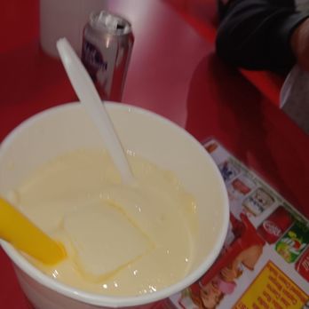 Heart Attack Grill - Heart Attack vanilla shake with butter on top - Burgers Near Me - Las Vegas, Nevada