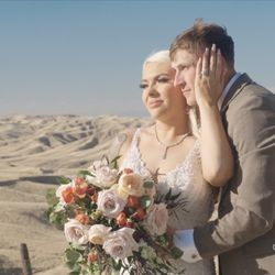 Ochart Cinematic - Screen grab from wedding video.