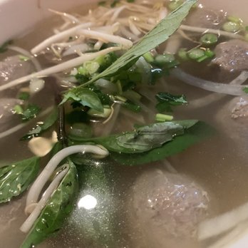 My Seasons Cafe - Special Pho (with meatballs & beef) - Vietnamese Near Me - Pinellas Park, Florida