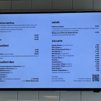 Hummus Labs - Menu - Mediterranean Near Me - Pasadena, California