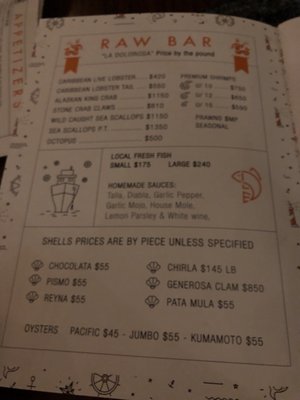 Menu photo 6 Caminos Cancún, ROO