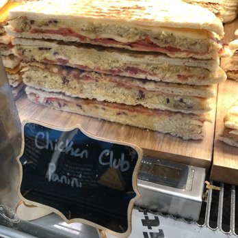 Varick’s Market Place - A tasty fresh chicken club panini from Varick's Marketplace. - Grocery Near Me - New York, New York Varick’s Market Place - A tasty fresh chicken club panini from Varick's Marketplace. - Grocery Near Me - New York, New York