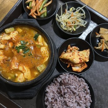 BBQ Town - seafood tofu soup - Korean Near Me - San Jose, California BBQ Town - seafood tofu soup - Korean Near Me - San Jose, California