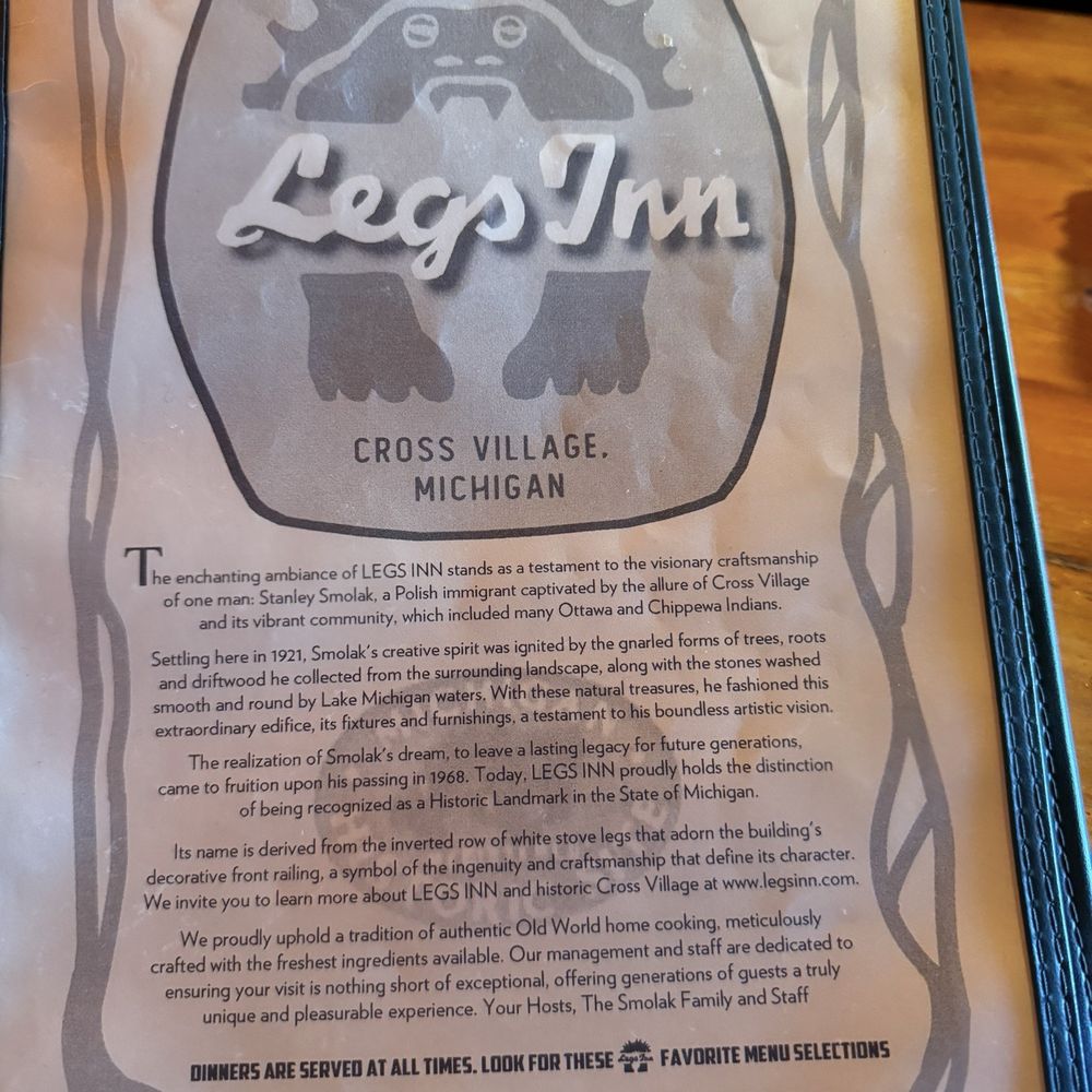Legs Inn - Polish Near Me - Cross Village, Michigan Legs Inn - Polish Near Me - Cross Village, Michigan