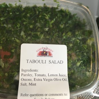 Sami's Bakery - Best place I have found to purchase Tabouli in Tampa. Great little shop. - Bakeries Near Me - Tampa, Florida