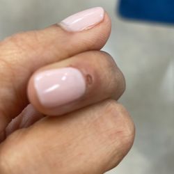 Polished Nail Lounge - Day 3 and still hurts