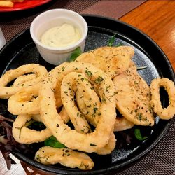 The Kitchen Counter By Wolfgang Puck - Fried Calamari with Aioli Jalapeño sauce