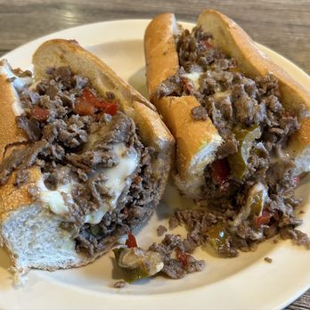 Brothers Pizza - Cheesesteak - cherry hot peppers. Fresh tasty roll, good mix of American Cheese and pretty good meat. Overall a good solid cheesesteak - Pizza Near Me - Langhorne, Pennsylvania Brothers Pizza - Cheesesteak - cherry hot peppers. Fresh tasty roll, good mix of American Cheese and pretty good meat. Overall a good solid cheesesteak - Pizza Near Me - Langhorne, Pennsylvania