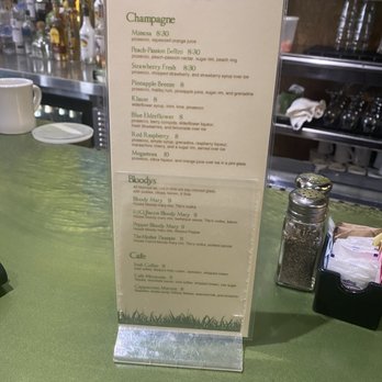 Green Eggs Cafe - Drinks menu - Breakfast & Brunch Near Me - Philadelphia, Pennsylvania
