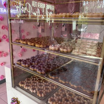Bober Tea & Coffee - Mochi donuts display - Coffee & Tea Near Me - Roseville, California Bober Tea & Coffee - Mochi donuts display - Coffee & Tea Near Me - Roseville, California