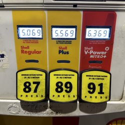Shell Gas Station - Not acceptable 10/11/22