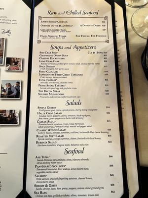 Menu photo 8 Halls Chophouse Charleston, SC Menu photo 8 Halls Chophouse Charleston, SC