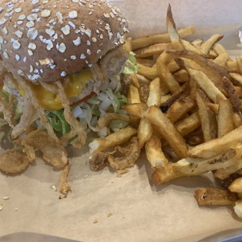 MOOYAH Burgers, Fries & Shakes - A custom made burger and fries! - Burgers Near Me - Irvine, California
