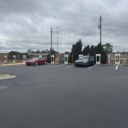 Tesla Supercharching Station - Outside