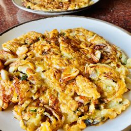Seafood Pancake / 해물파전
