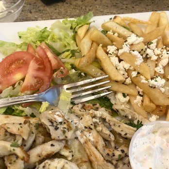 Athens Cafe - Grilled chicken platter. - Greek Near Me - Jacksonville, Florida