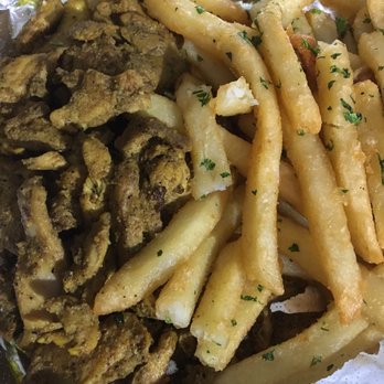 Marilyn's Mediterranean Kitchen - Shawarma chicken plate with garlic fries - Mediterranean Near Me - Simi Valley, California