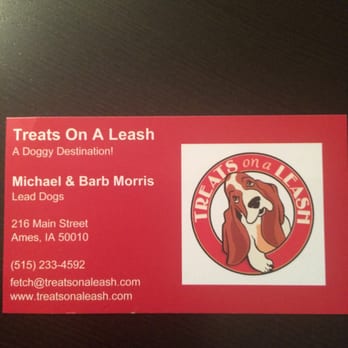 Treats on a Leash - Pet Stores Near Me - Ames, Iowa Treats on a Leash - Pet Stores Near Me - Ames, Iowa