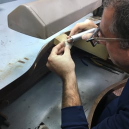 Ophelia's husband is working on my ring :))