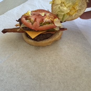 Big Spring Cafe - Bacon Double Cheeseburger - Burgers Near Me - Huntsville, Alabama